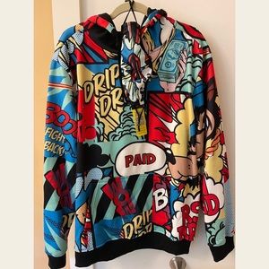 Reason comic book hoodie